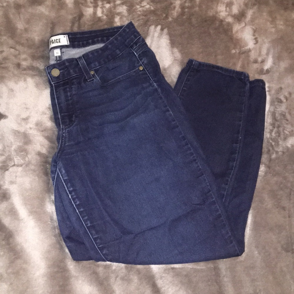 Paige verdugo crop ankle jeans
